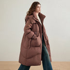 Hooded Longline Puffer Coat