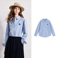 Floral-Motif Button-Front Shirt